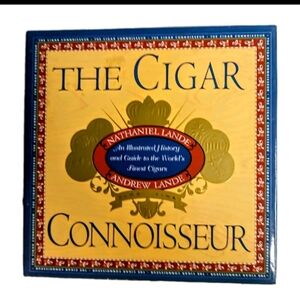 Vtg 1997 New First Edition The Cigar Connoisseur Nathaniel Lande Book Free Ship